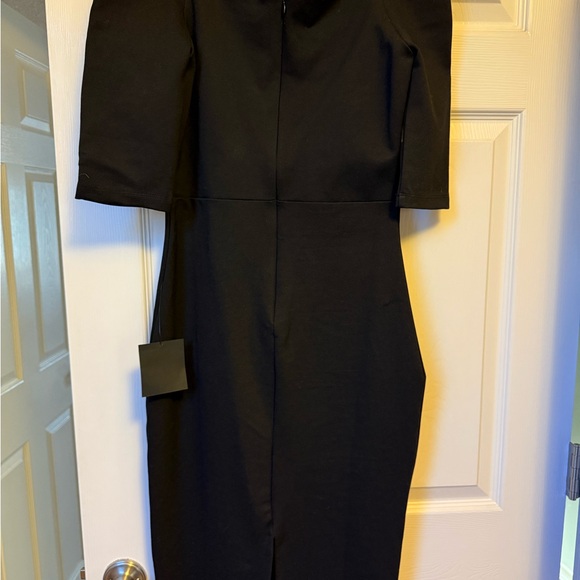 NWT Lulu's Classic Black - Off the Shoulder Classic Evening Dress - M - Picture 8 of 10